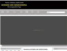 Tablet Screenshot of komm-entdecke-bosnien.info
